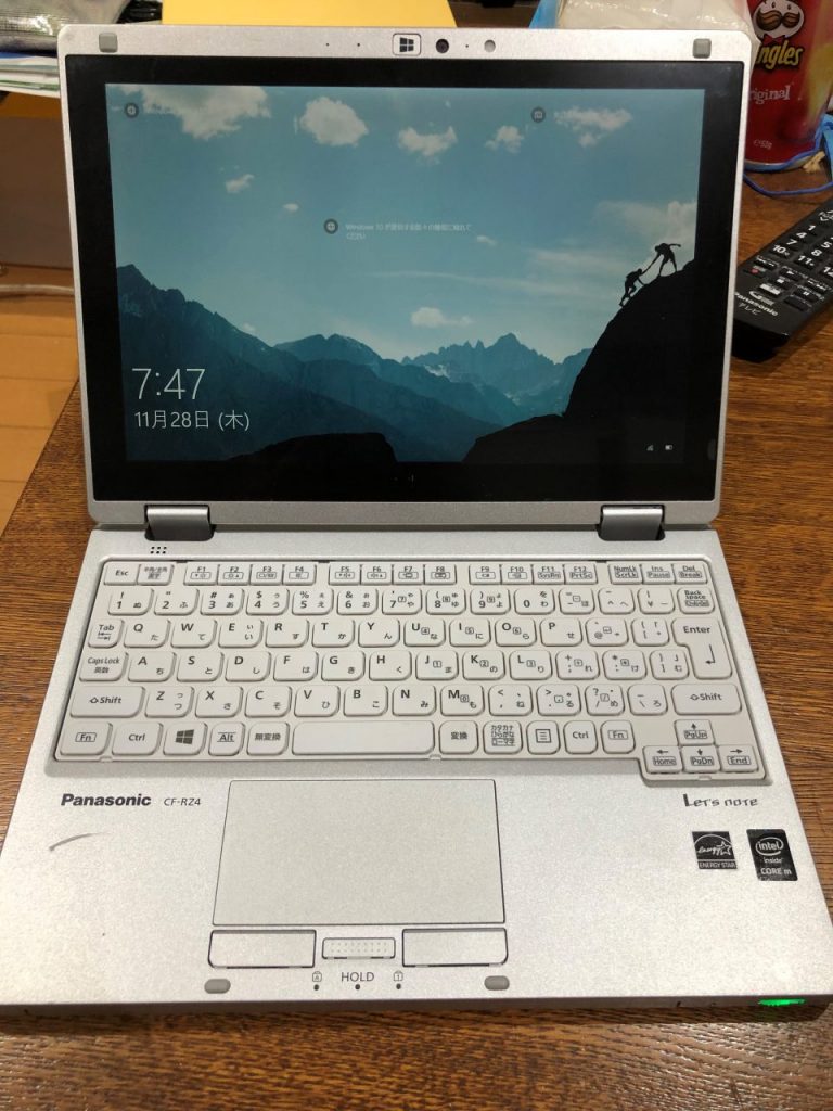 パナソニックLet's note CF-RZ4 - Windowsノート本体